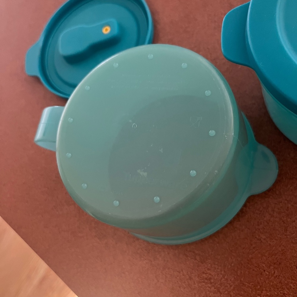 Tupperware soup containers